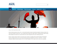 Tablet Screenshot of agol.com
